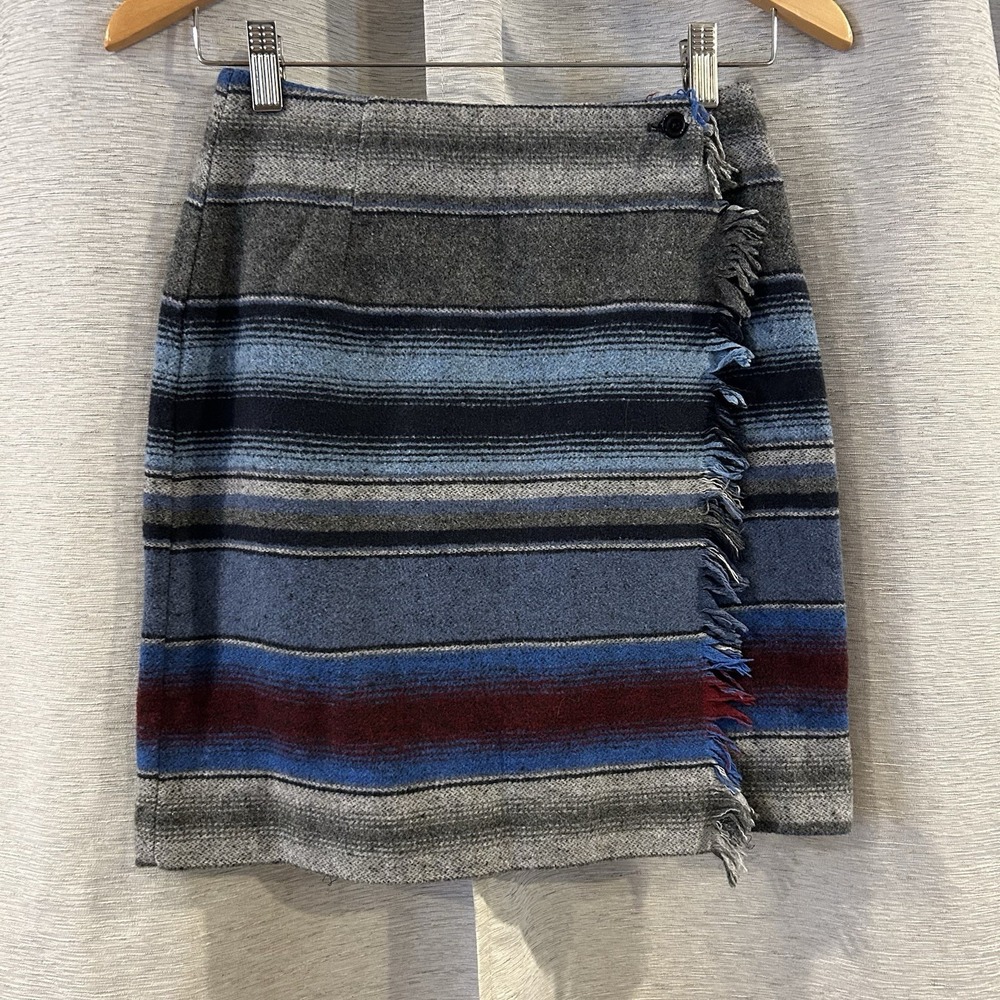 Vintage Daily‎ Habit Aztec Western Striped Skirt Size 5